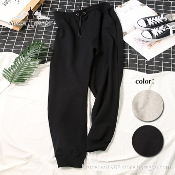 Woman Loose Knitting Sports Pants Slacks Ladies Streetwear